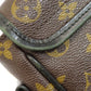 LOUIS VUITTON Shoulder Bag M56717 Monogram canvas Brown Monogram Macassar Bus PM Women Used Authentic
