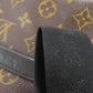 LOUIS VUITTON Shoulder Bag M56717 Monogram canvas Brown Monogram Macassar Bus PM Women Used Authentic
