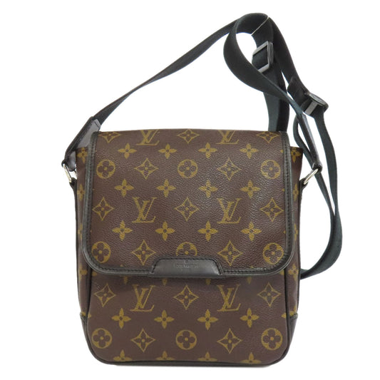 LOUIS VUITTON Shoulder Bag M56717 Monogram canvas Brown Monogram Macassar Bus PM Women Used Authentic