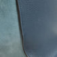 CELINE Handbag leather Navy Trapeze 2WAY Women Used Authentic