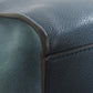 CELINE Handbag leather Navy Trapeze 2WAY Women Used Authentic