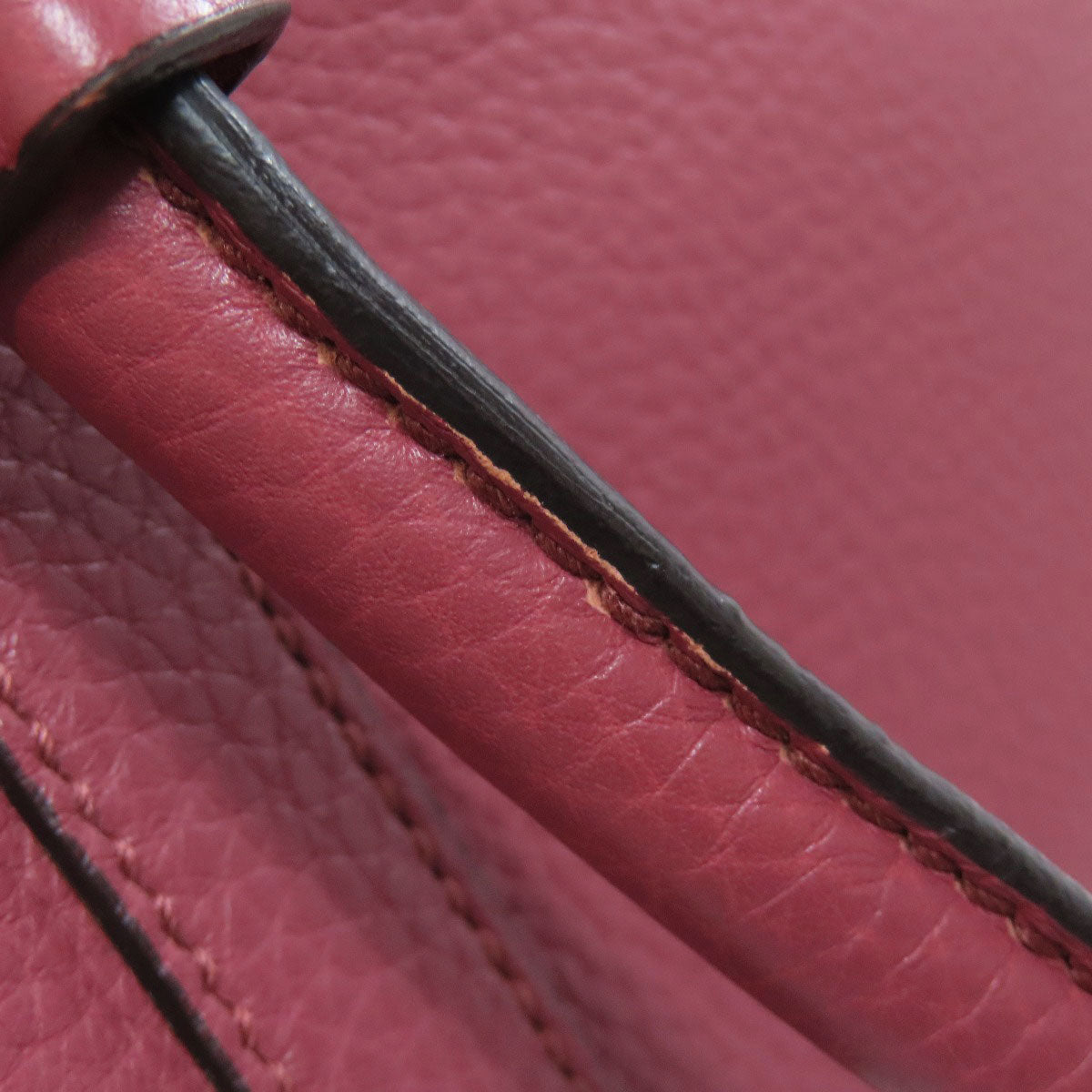 GUCCI Tote Bag 341508 leather pink Outlet 2WAY Women Used Authentic
