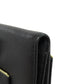 PRADA Bifold Wallet leather black Safiano logo Women Used Authentic