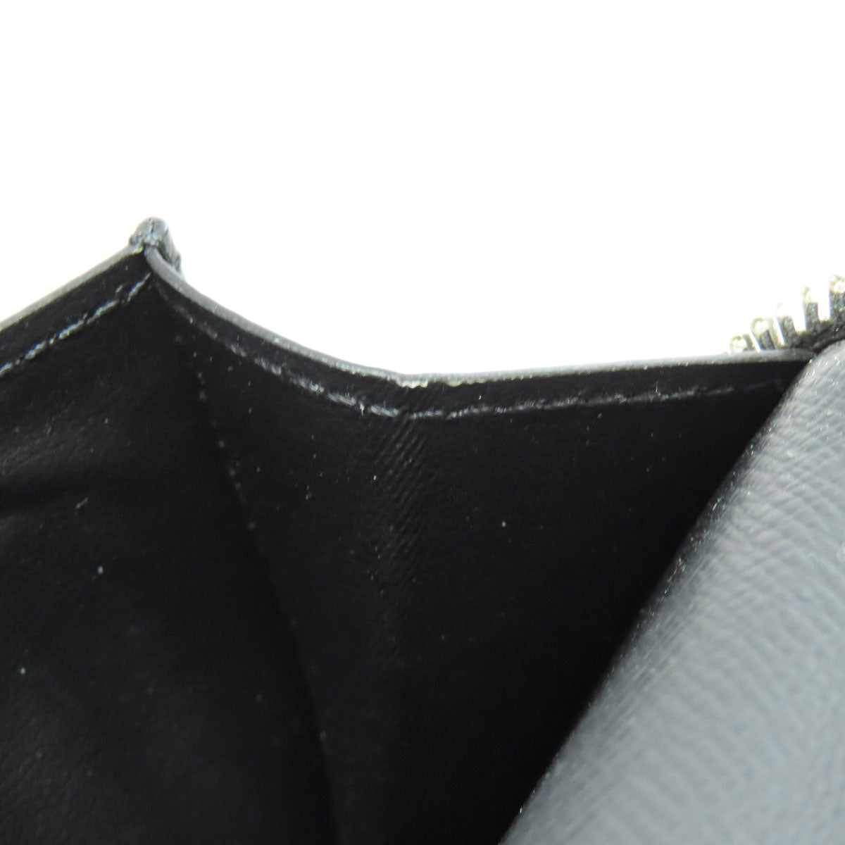 LOUIS VUITTON Long Wallet Purse M60965 Epi black Zippy wallet Vertical mens Used Authentic