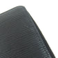 LOUIS VUITTON Long Wallet Purse M60965 Epi black Zippy wallet Vertical mens Used Authentic