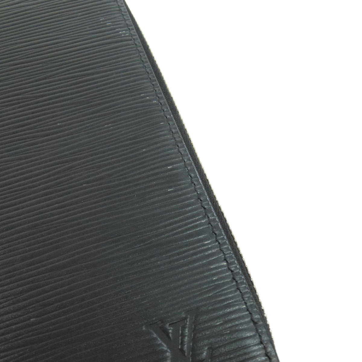 LOUIS VUITTON Long Wallet Purse M60965 Epi black Zippy wallet Vertical mens Used Authentic