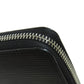 LOUIS VUITTON Long Wallet Purse M60965 Epi black Zippy wallet Vertical mens Used Authentic