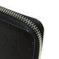 LOUIS VUITTON Long Wallet Purse M60965 Epi black Zippy wallet Vertical mens Used Authentic