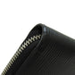 LOUIS VUITTON Long Wallet Purse M60965 Epi black Zippy wallet Vertical mens Used Authentic