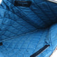 CHANEL Clutch bag quilting black Matelasse Flower Pattern Pouch Women Used Authentic