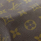 LOUIS VUITTON Boston Duffel bag M41424 Monogram canvas Brown Keepall 55 mens(Unisex) Used Authentic