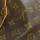 LOUIS VUITTON Boston Duffel bag M41424 Monogram canvas Brown Keepall 55 mens(Unisex) Used Authentic