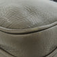 PRADA Shoulder Bag VA1034 leather gray logoMetal Women Used Authentic