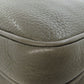 PRADA Shoulder Bag VA1034 leather gray logoMetal Women Used Authentic