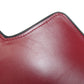 GUCCI Shoulder Bag 550129 Calfskin Red Ally GG Marmont Women Used Authentic