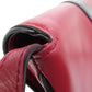 GUCCI Shoulder Bag 550129 Calfskin Red Ally GG Marmont Women Used Authentic