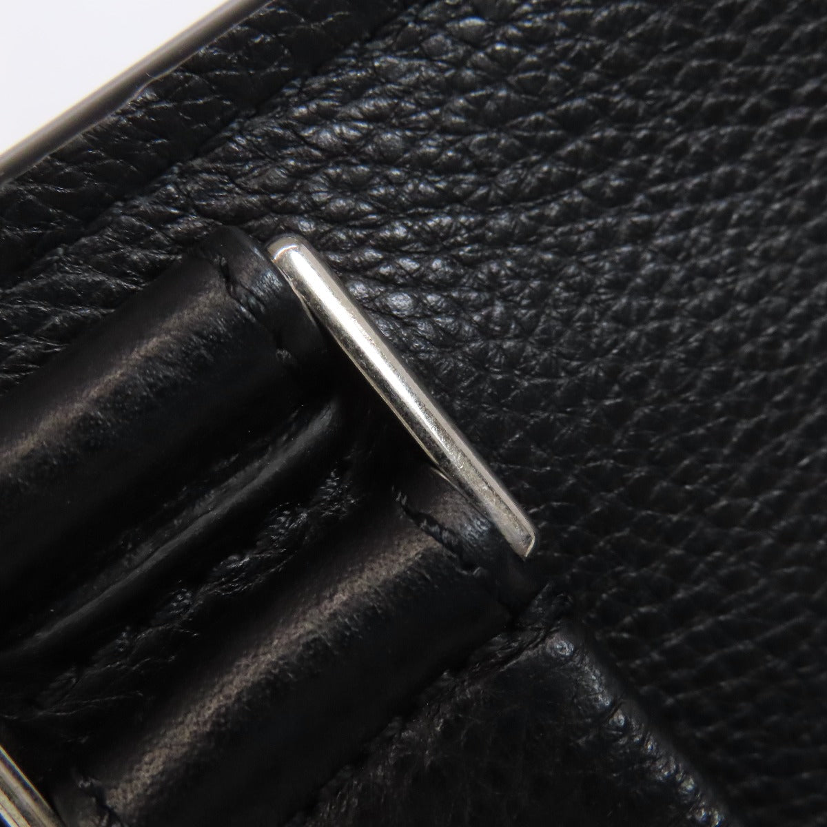 CELINE Handbag Calfskin black Edge Small Women Used Authentic