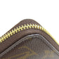 LOUIS VUITTON Long Wallet Purse M42616 Monogram canvas Brown Zippy wallet Women Used Authentic