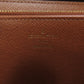 LOUIS VUITTON Long Wallet Purse M42616 Monogram canvas Brown Zippy wallet Women Used Authentic