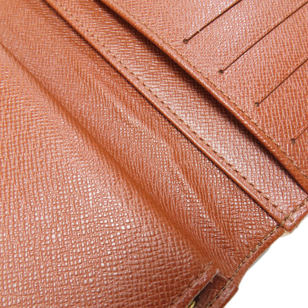 LOUIS VUITTON Bifold Wallet M61663 Monogram canvas Brown Portefeuille Vienova Women Used Authentic