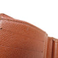 LOUIS VUITTON Bifold Wallet M61663 Monogram canvas Brown Portefeuille Vienova Women Used Authentic