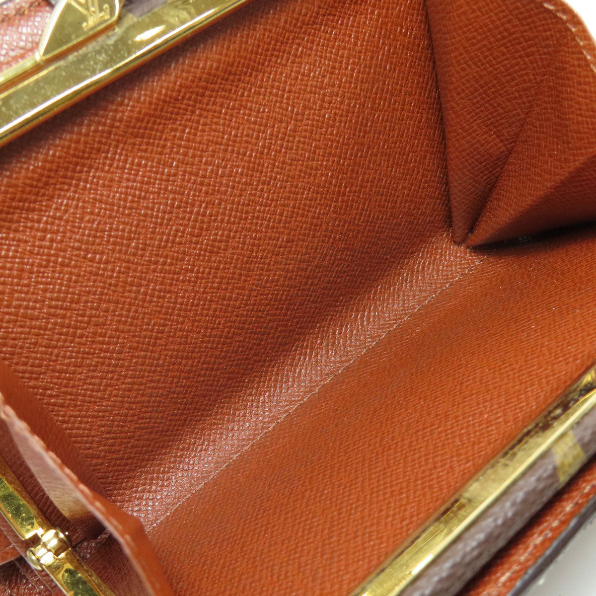 LOUIS VUITTON Bifold Wallet M61663 Monogram canvas Brown Portefeuille Vienova Women Used Authentic