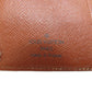 LOUIS VUITTON Bifold Wallet M61663 Monogram canvas Brown Portefeuille Vienova Women Used Authentic