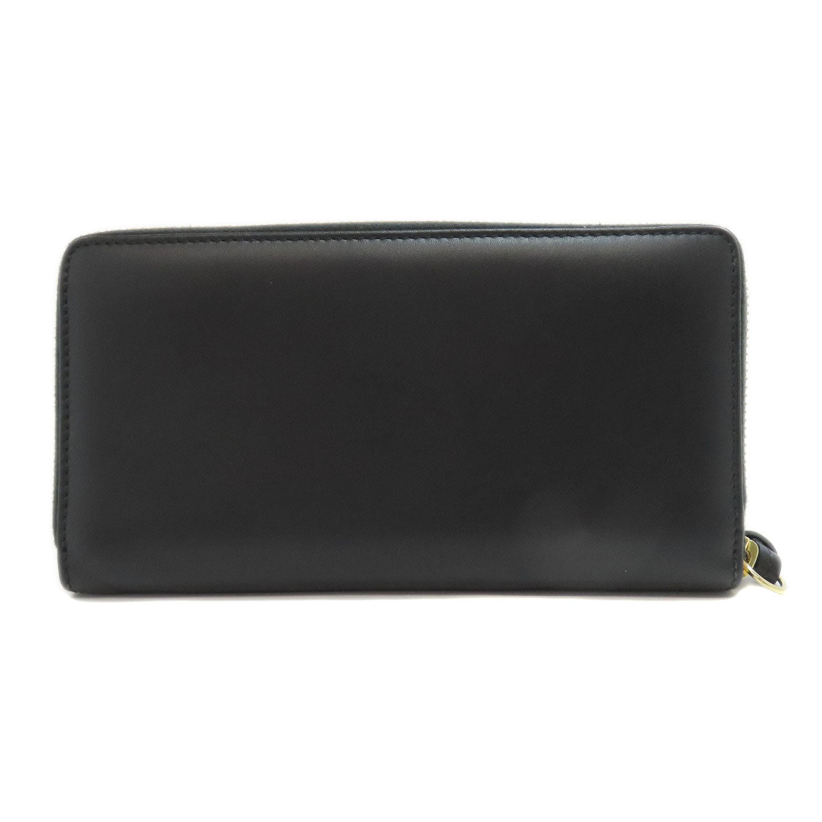 GUCCI Long Wallet Purse 453393 leather black Jumbo GG Women Used Authentic