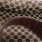 CELINE Tote Bag Nylon, Leather Brown Macadam Pattern Women Used Authentic
