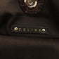 CELINE Tote Bag Nylon, Leather Brown Macadam Pattern Women Used Authentic