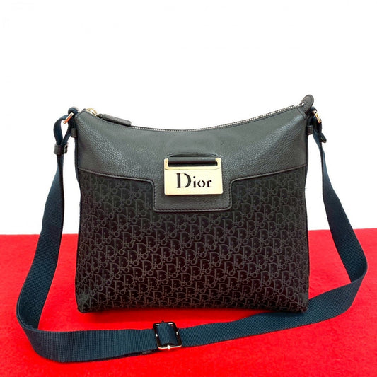 Dior Shoulder Bag leather black