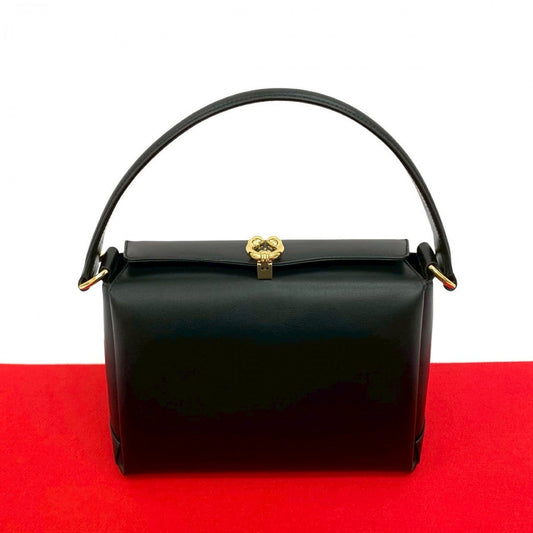 GUCCI Handbag leather black