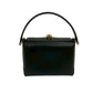 GUCCI Handbag leather black