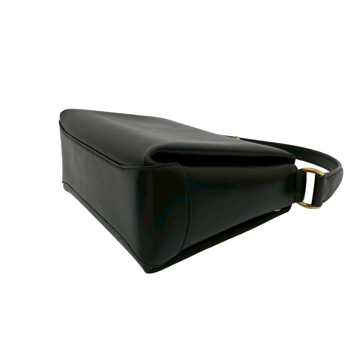 GUCCI Handbag leather black