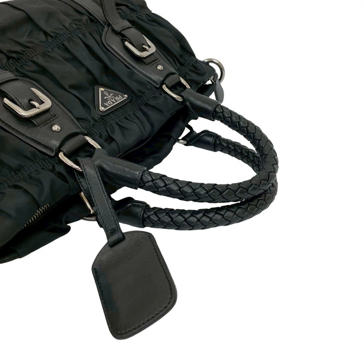 PRADA Shoulder Bag Nylon black