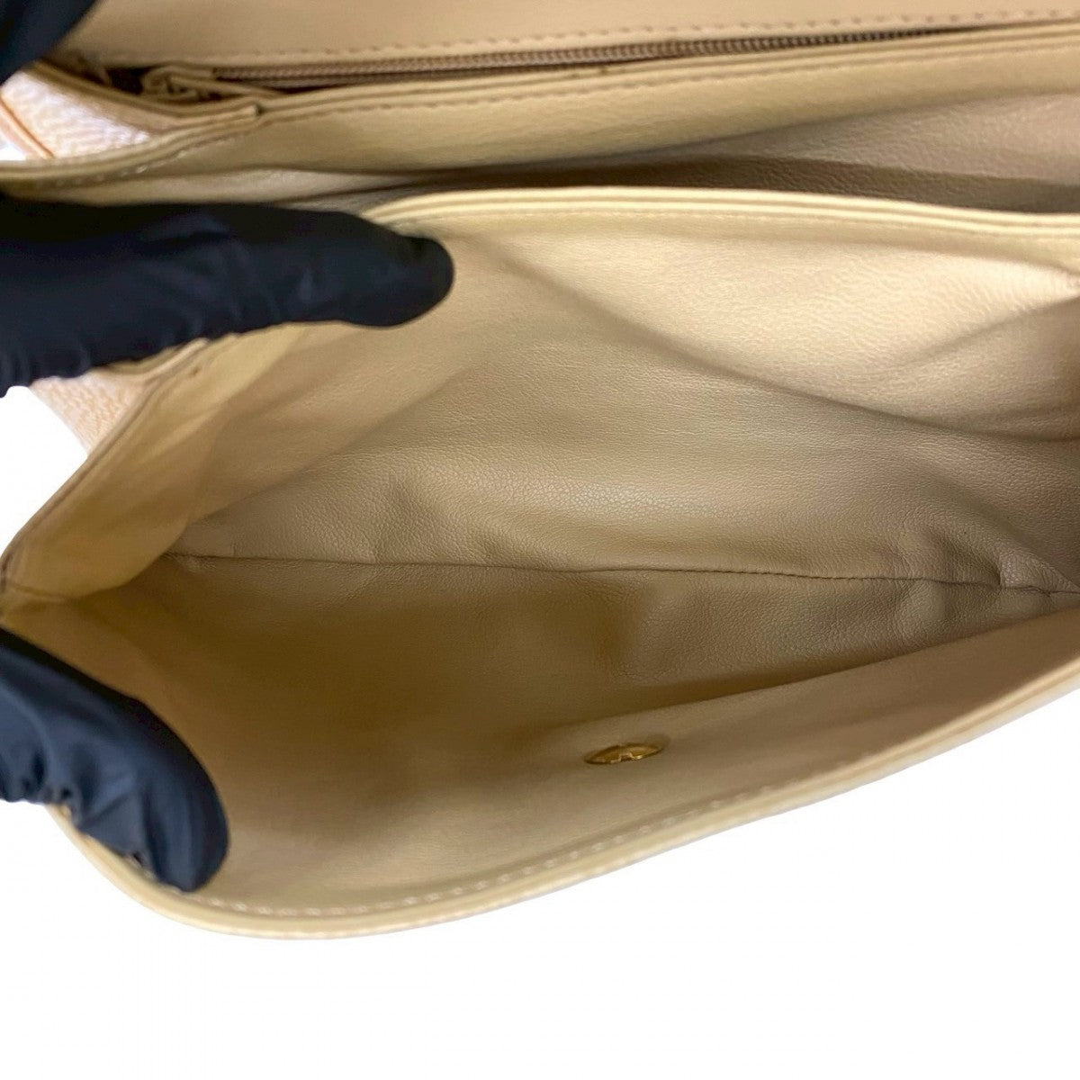Dior Shoulder Bag leather beige