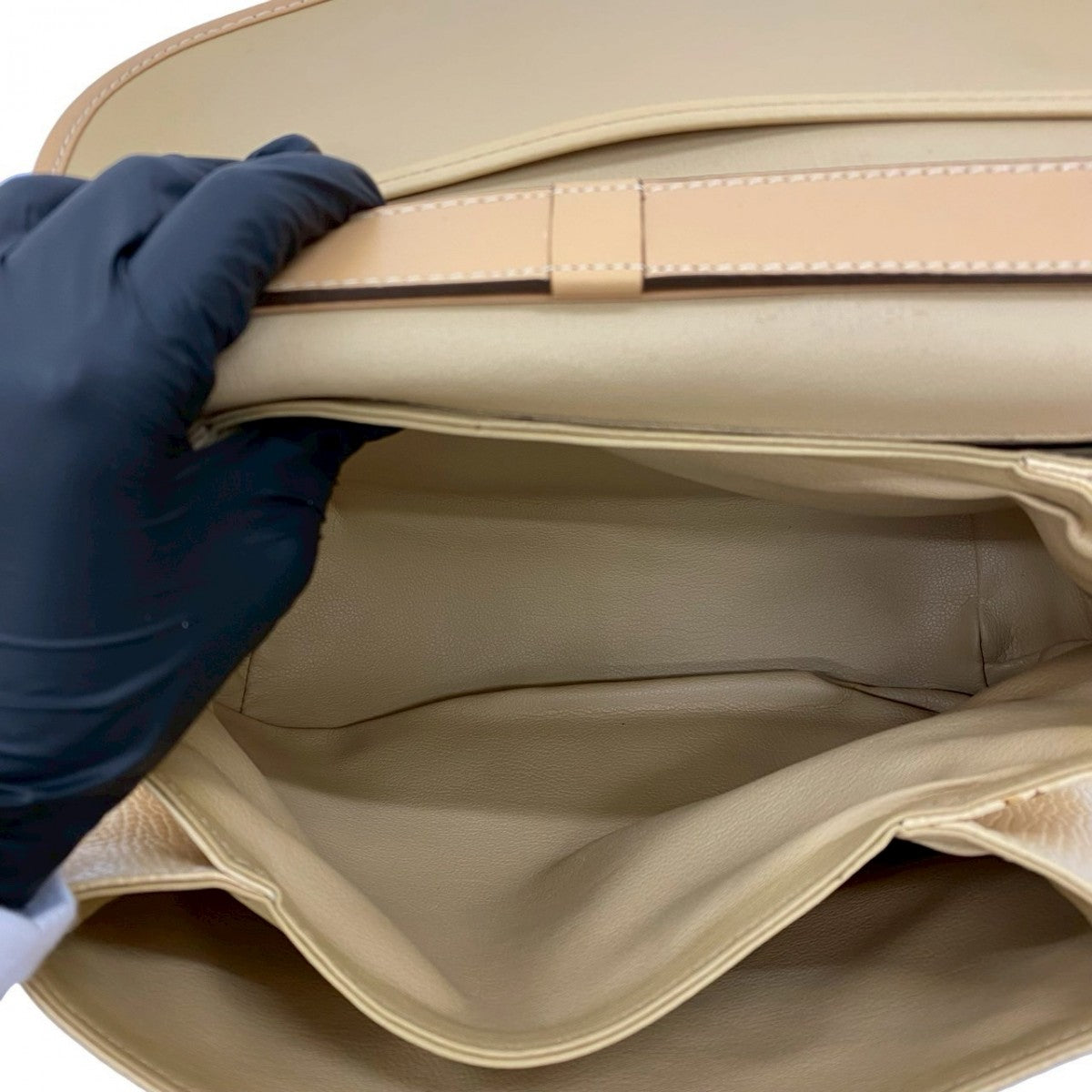 Dior Shoulder Bag leather beige