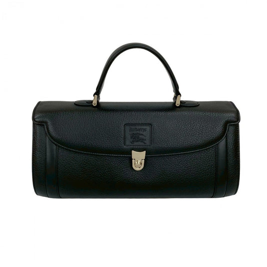 BURBERRY Handbag leather black