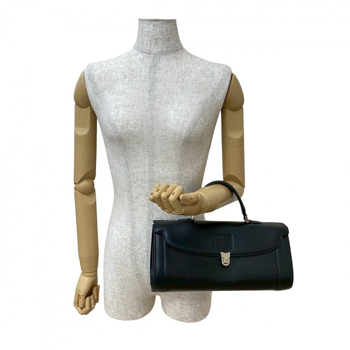 BURBERRY Handbag leather black