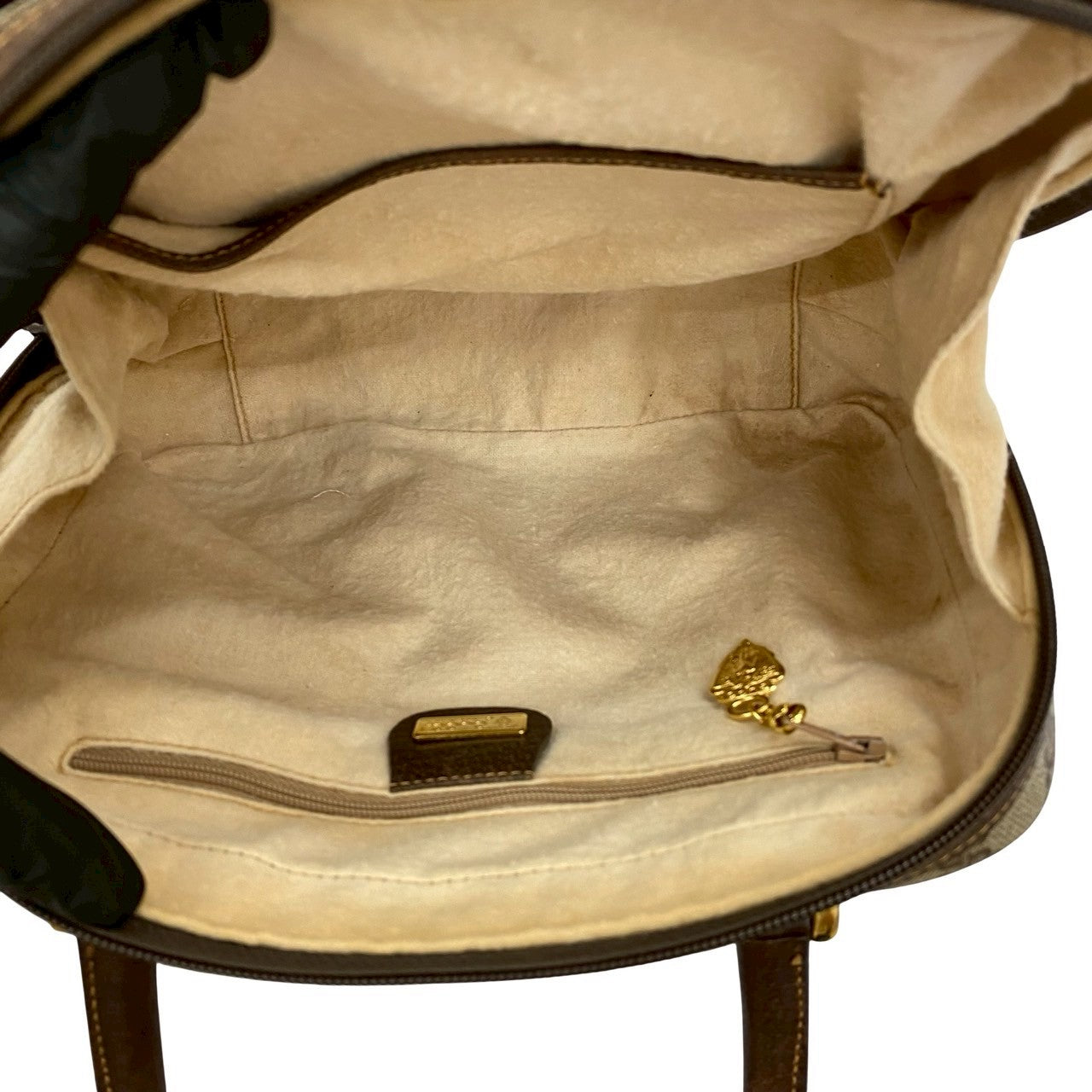 GUCCI Handbag leather Brown