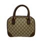 GUCCI Handbag leather Brown