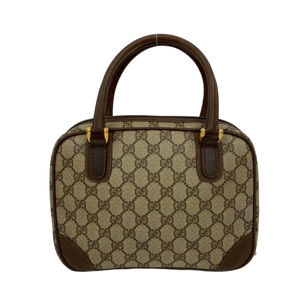 GUCCI Handbag leather Brown