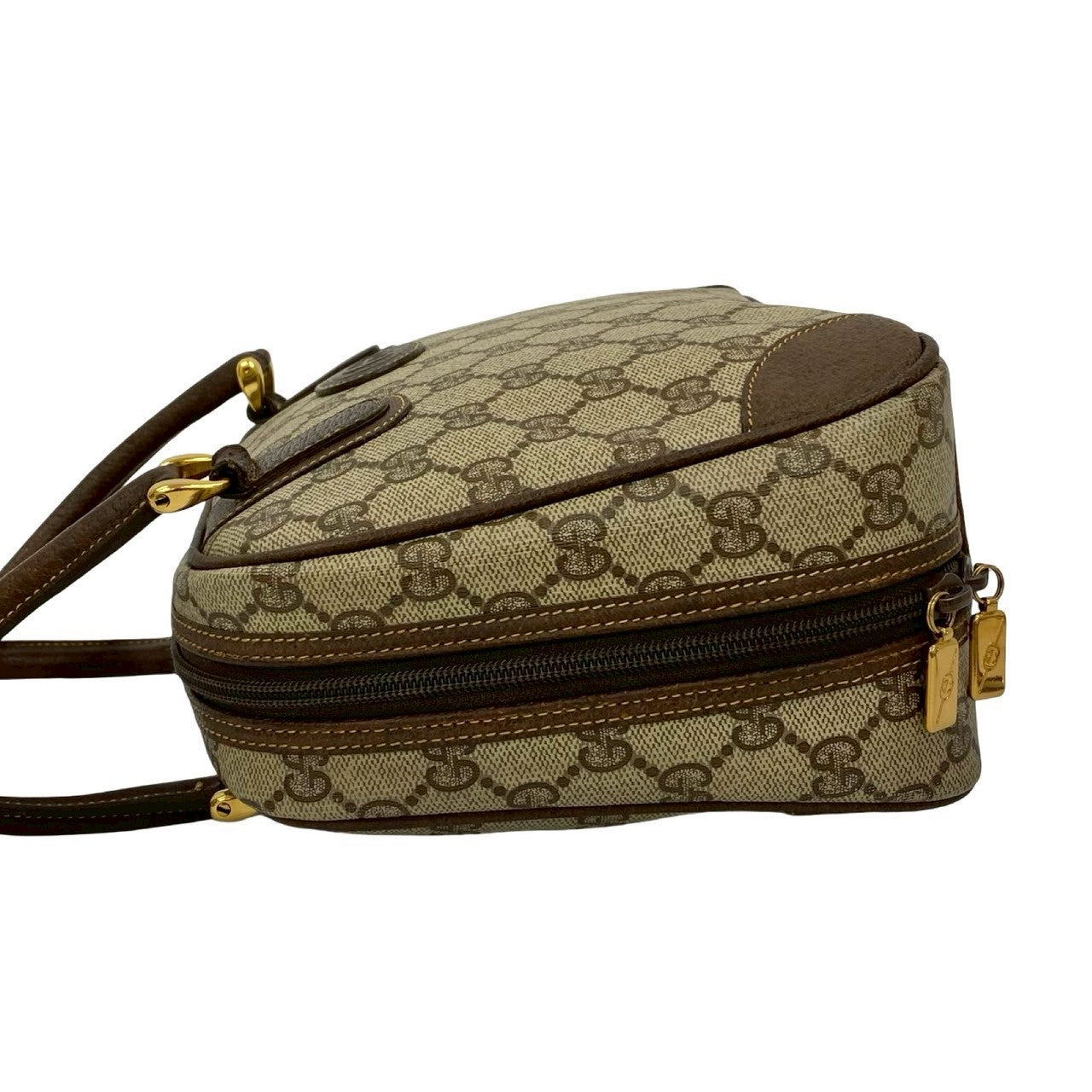 GUCCI Handbag leather Brown