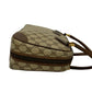 GUCCI Handbag leather Brown