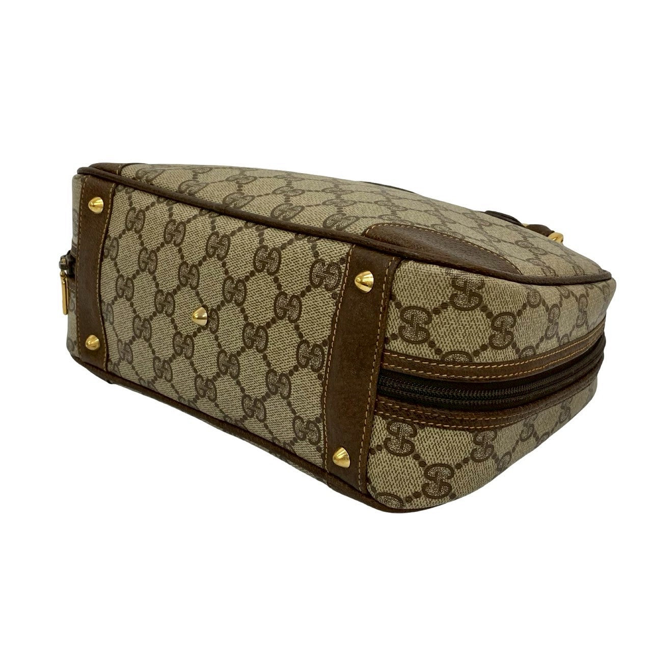 GUCCI Handbag leather Brown