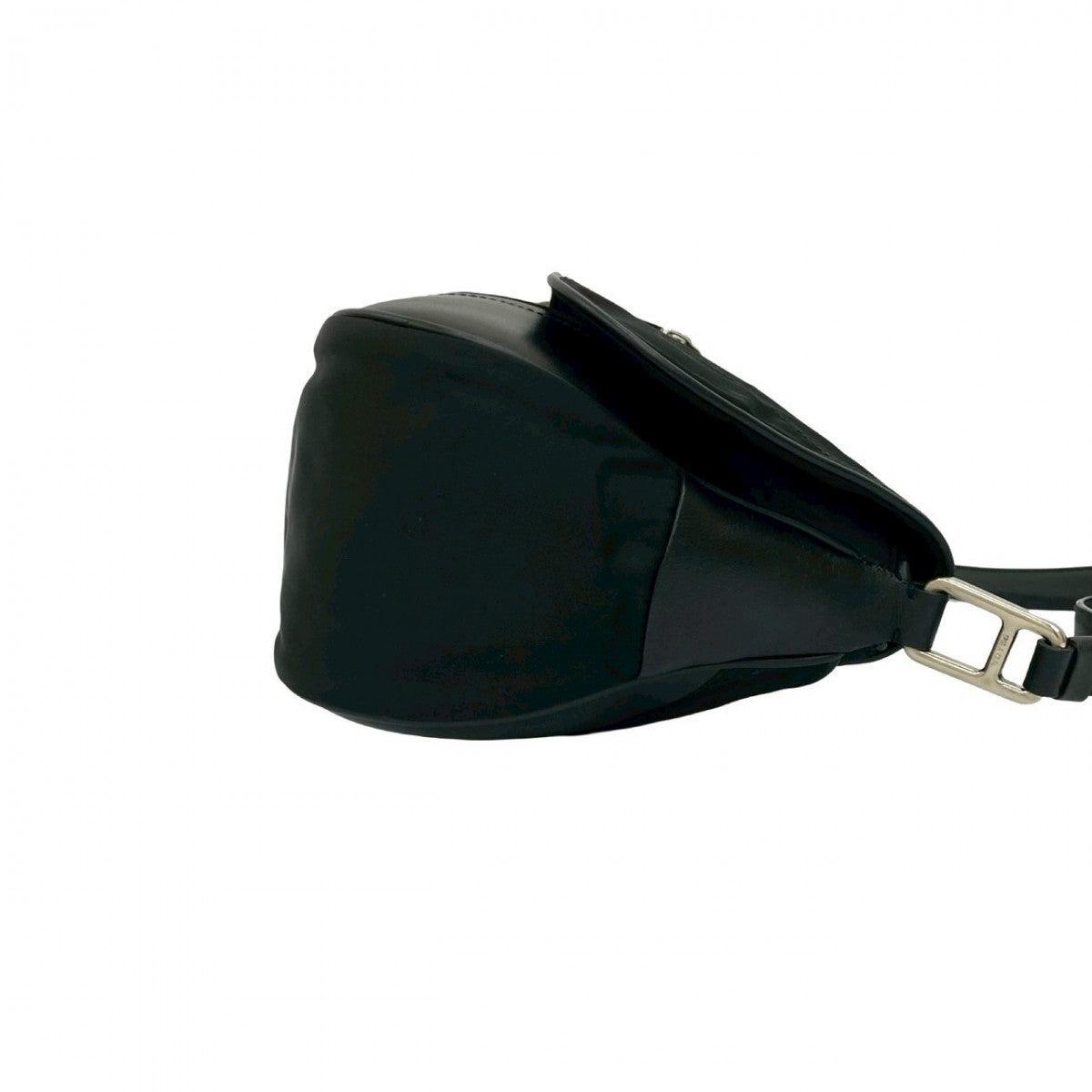PRADA Shoulder Bag leather black