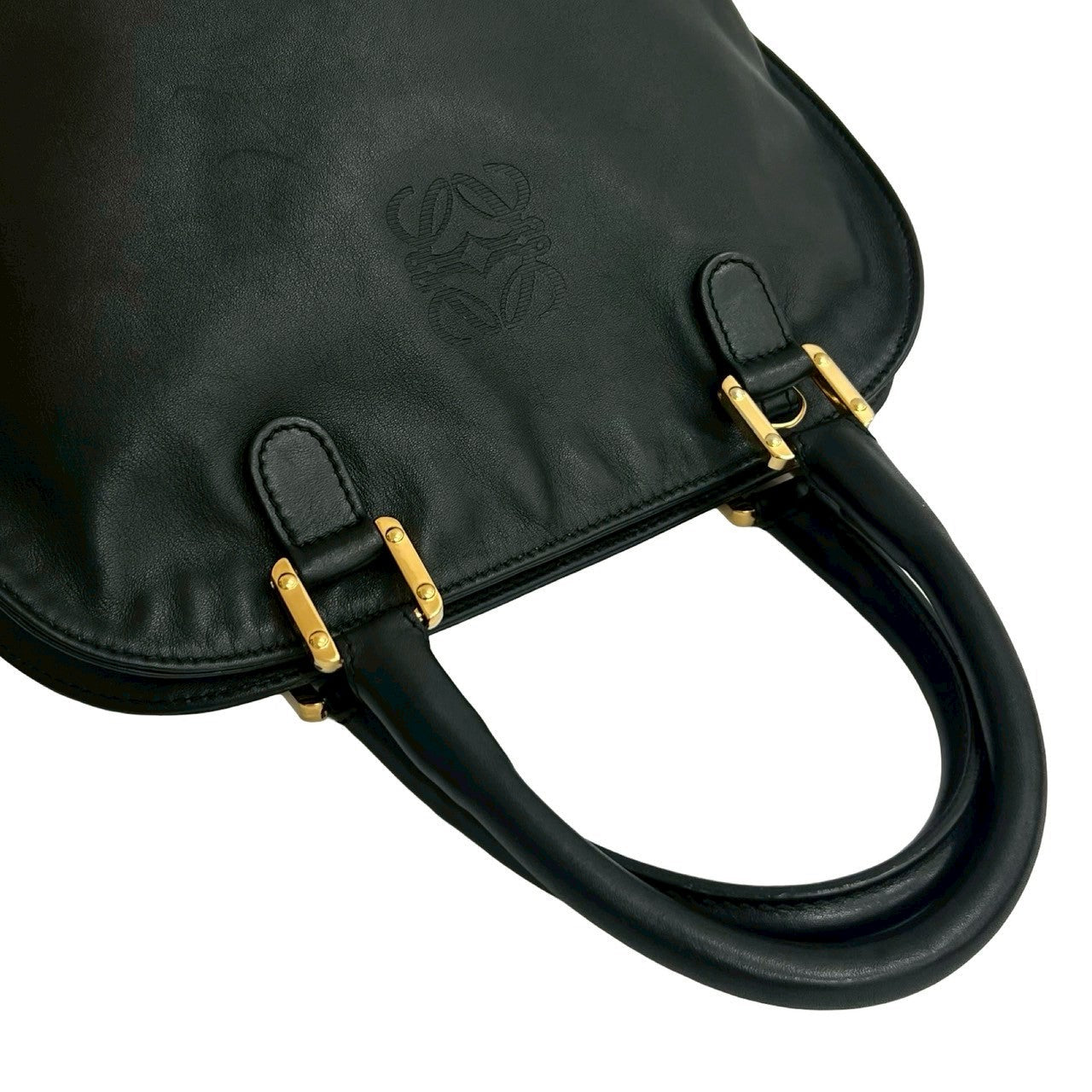 LOEWE Handbag leather black