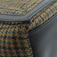 BALENCIAGA Handbag 339933 wool Brown Navy kabas Women Used Authentic