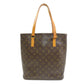 LOUIS VUITTON Tote Bag M51170 Monogram canvas Brown Vavan GM Women Used Authentic