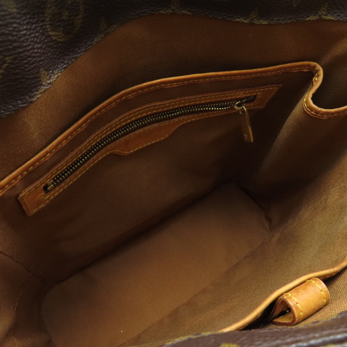 LOUIS VUITTON Tote Bag M51170 Monogram canvas Brown Vavan GM Women Used Authentic